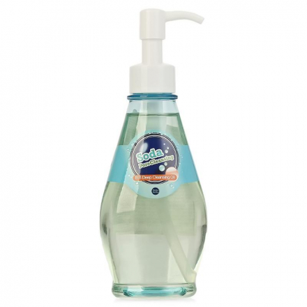 Гидрофильное масло Holika Holika Soda Tok Tok Clean Pore Deep Cleansing Oil 