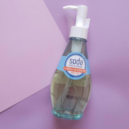 Гидрофильное масло Holika Holika Soda Tok Tok Clean Pore Deep Cleansing Oil 