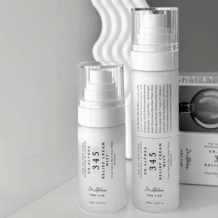 Мист для лица успокаивающий с гидролатом риса и пантенолом Dr Althea 345 Relief Cream Mist
