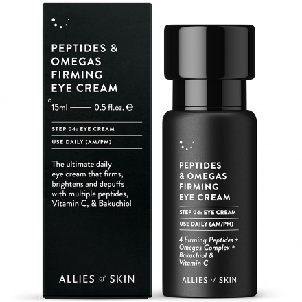 Крем для век пептидный с омега-кислотами Allies Of Skin Peptides &amp; Omegas Firming Eye Cream