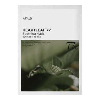 Тканевая маска успокаивающая Anua Heartleaf 77% Soothing Sheet Mask