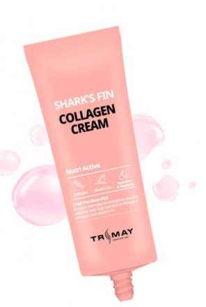 Крем для лица с коллагеном и экстрактом акульего плавника Trimay Collagen Sharks Fin Cream