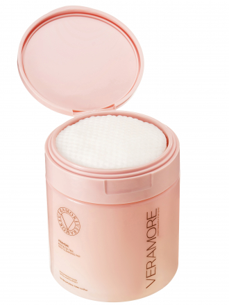 Пэды очищающие для лица для сужения пор Veramore Rose And Tee-Tree Daily Cleansing Pad