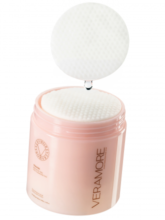 Пэды очищающие для лица для сужения пор Veramore Rose And Tee-Tree Daily Cleansing Pad