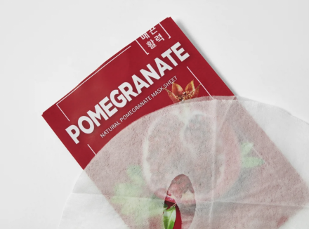 Маска тканевая с экстрактом граната The Saem Natural Pomegranate Mask Sheet