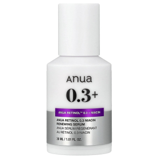 Cыворотка для лица с ретинолом и ниацинамидом Anua Nano Retinol 0,3%+Niacin Renewing Serum