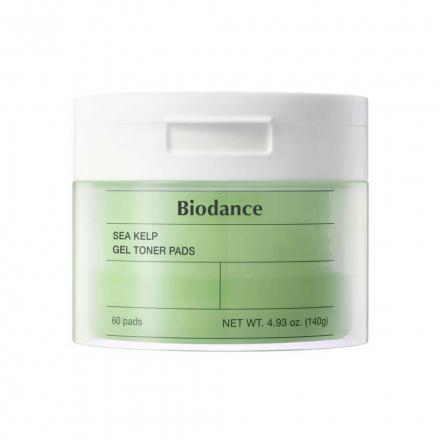 Тонер-пэды гелевые с водорослями Biodance Sea Kelp Gel Toner Pads