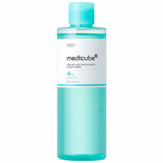 Тонер очищающий с 4% азелаиновой кислоты Medicube Azelaic Acid Niacinamide Clear Toner
