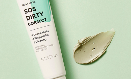 Маска для лица MISSHA SOS Dirty Correct Clay Mask