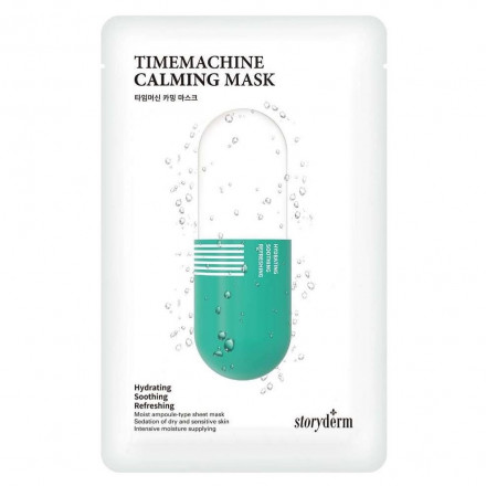 Маска тканевая успокаивающая Storyderm Timemachine Calming Mask