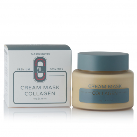 Маска для лица кремовая с коллагеном Yu-r Cream Mask Collagen