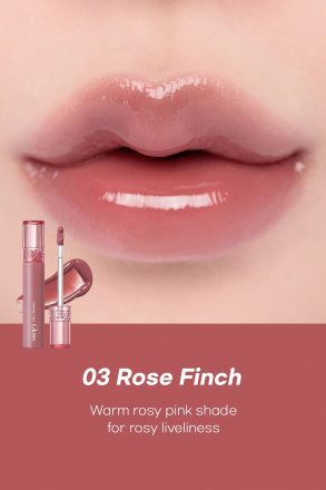 Блеск для губ Rom&amp;nd Glasting Color Gloss 03 Rose Finch