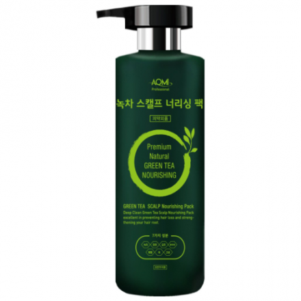 Маска для волос с зеленым чаем Aomi Green Tea Nourishing Pack