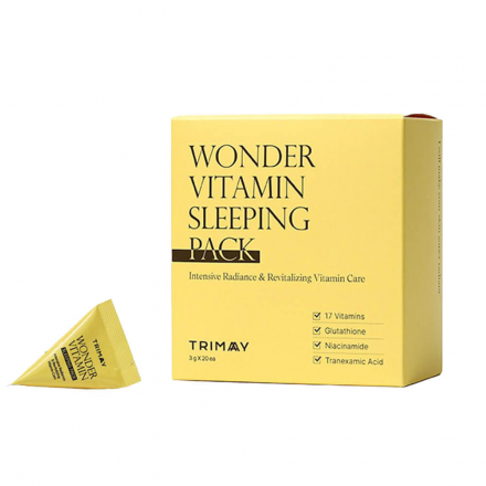 Набор: Ночная маска - пилинг для лица Trimay Wonder Vitamin Sleeping Pack