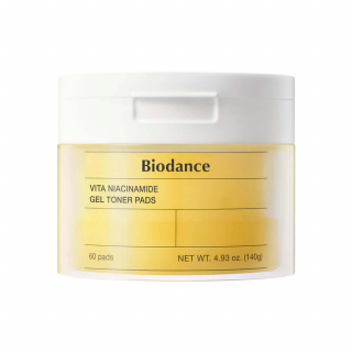 Тонер-пэды гелевые с ниацинамидом Biodance Vita Niacinamide Gel Toner Pads