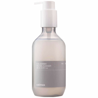 Гель-пенка для умывания с комплексом керамидов Celimax Dual Barrier Mild Gel Cleanser