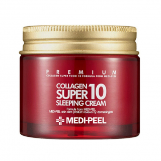 Крем для лица ночной омолаживающий с коллагеном Medi-Peel Collagen Super10 Sleeping Cream