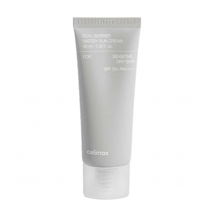 Солнцезащитный крем с комплексом церамидов Celimax Dual Barrier Watery Sun Cream SPF50+PA++++