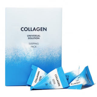 Набор: Маска для лица ночная с коллагеном J:on Collagen Universal Solution Sleeping Pack