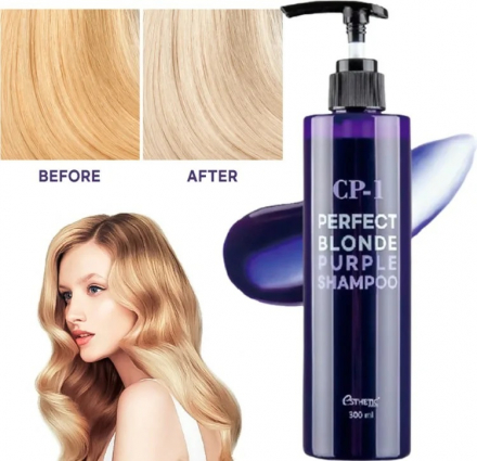 Шампунь для волос Блонд Esthetic House CP-1 Perfect Blonde Purple Shampoo