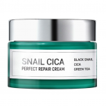 Крем для лица с муцином улитки и центеллой азиатской Esthetic House Snail Cica Perfect Repair Cream