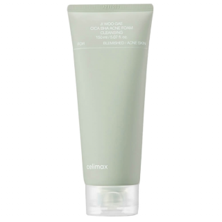 Пенка очищающая с BHA-кислотой и центеллой Celimax Ji Woo Gae Cica BHA Acne Foam Cleansing