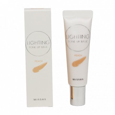 Основа под макияж MISSHA Lighting Tone Up Base SPF30 PA++ (Peach)