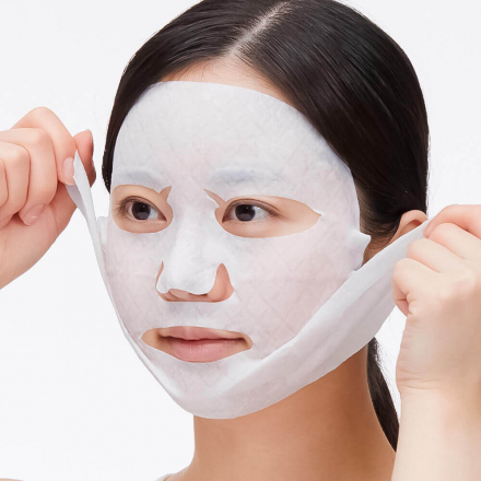 Тканевая лифтинг-маска для овала лица с микроиглами VT Cosmetics Reedle Shot Lifting Mask