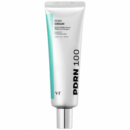 Крем для лица увлажняющий капсульный с ПДРН и азуленом VT Cosmetics PDRN 100 Cream