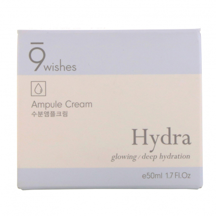 Крем-гель увлажняющий с гиалуроновой кислотой 9Wishes Hydra Ampule Cream