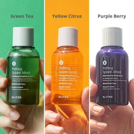 Сплэш-маска для лица омолаживающая Blithe Patting Splash Mask Rejuvenating Purple Berry