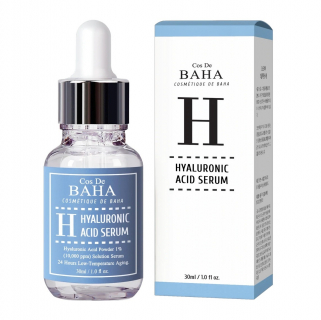 Сыворотка для лица интенсивно увлажняющая с гиалуроновой кислотой Cos De BAHA Hyaluronic Acid Serum (H)