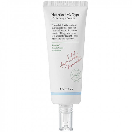 Крем-гель для лица успокаивающий с хауттюйнией Axis-Y Heartleaf My-Type Calming Cream