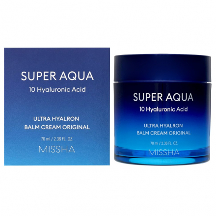 Крем-бальзам для лица увлажняющий MISSHA Super Aqua Ultra Hyalron Balm Cream Original