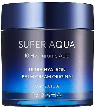 Крем-бальзам для лица увлажняющий MISSHA Super Aqua Ultra Hyalron Balm Cream Original