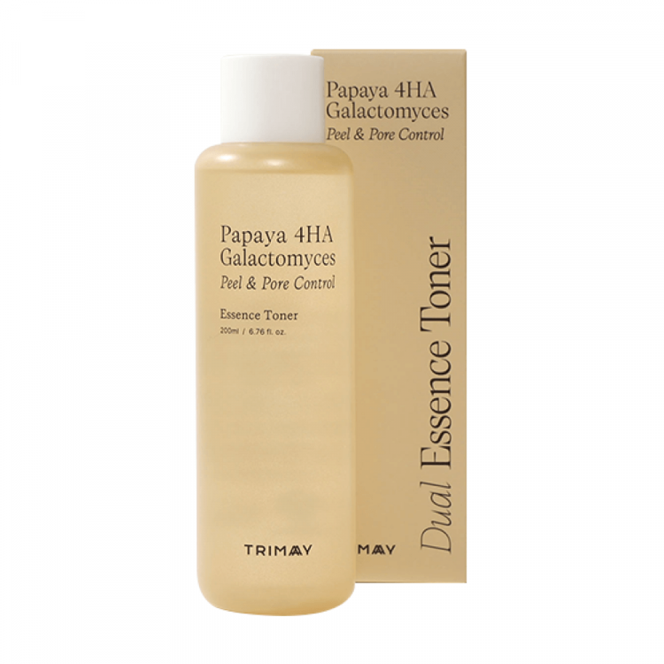 Тонер-эссенция для лица кислотный Trimay Papaya 4HA Galactomyces Peel & Pore Control Toner