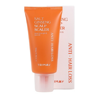 Скраб солевой для кожи головы против выпадения волос с женьшенем Trimay Salt Ginseng Anti-Hair Loss Scalp Scaler