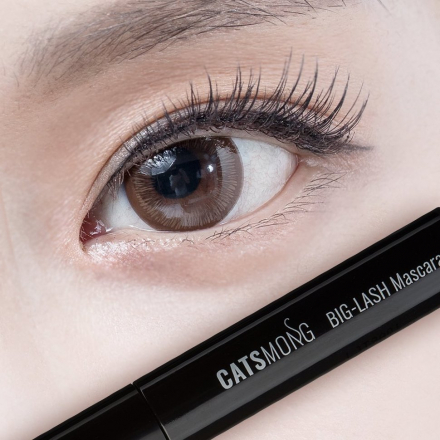 Тушь для драматического удлинения Ультрачерный Catsmong Big-Lash Mascara