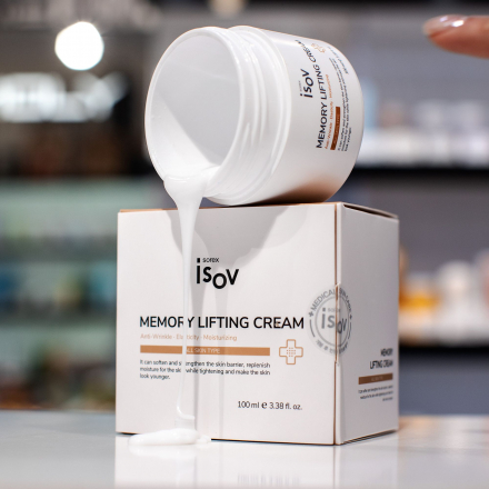 Восстанавливающий лифтинг-крем для лица с пептидами Isov Memory Lifting Cream