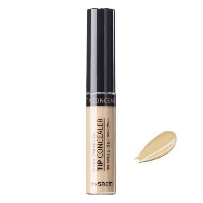 Консилер The Saem Cover Perfection Tip Concealer 01 Clear Beige