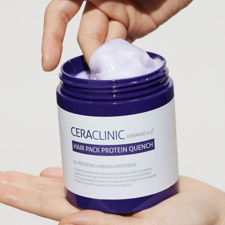 Маска для волос восстанавливающая Ceraclinic Dermaid 4.0 Hair Pack Protein Quench