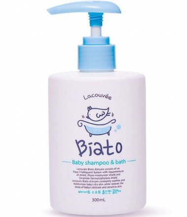 Шампунь и пенка для купания 2 в 1 детский Lacouvee Biato Baby Shampoo &amp; Bath