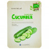 Маска для лица успокаивающая с экстрактом огурца S+MIRACLE Cucumber Essence Mask, 25 г
