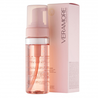 Мусс для умывания cо спикулами Veramore Rose &amp; Tea Tree Bubble Deep Cleansing Foam