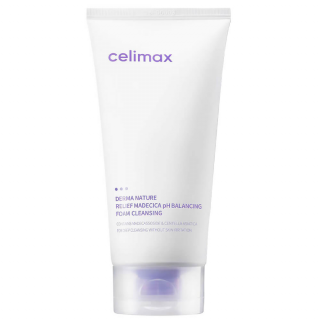 Пенка для умывания слабокислотная Celimax Derma Nature Relief Madecica PH Balancing Foam Cleansing
