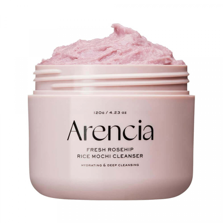 Средство для умывания с экстрактами алоэ и ромашки Arencia Fresh Rosehip Rice Mochi Cleanser
