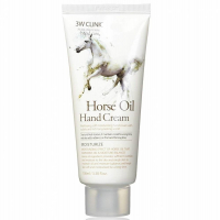 Крем для рук увлажняющий с лошадиным маслом 3W Clinic Horse Oil Hand Cream