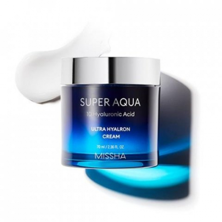 Крем для лица увлажняющий MISSHA Super Aqua Ultra Hyalron Cream