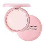 Пудра розовая с каламином для проблемной кожи The Saem Saemmul Perfect Pore Pink Pact