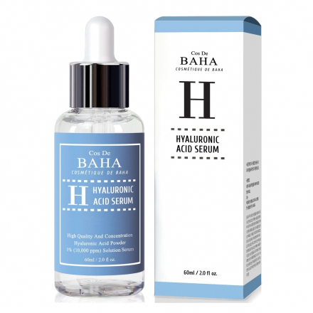 Сыворотка для лица интенсивно увлажняющая с гиалуроновой кислотой Cos De BAHA Pure Hyaluronic Acid Serum (H)